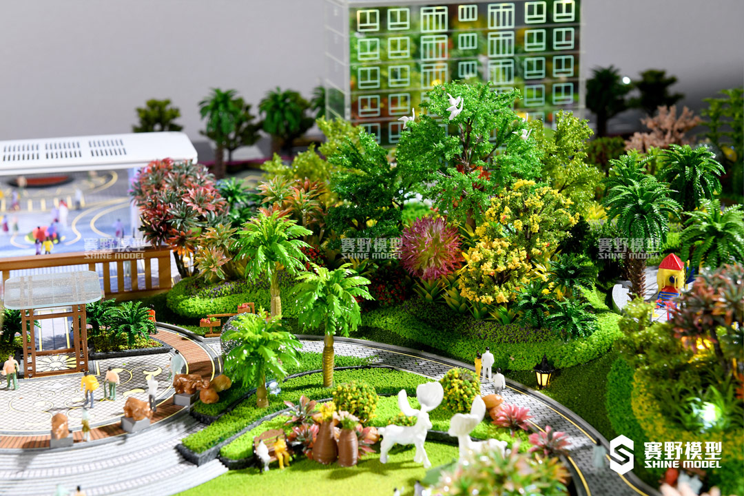 赛野模型企业|建筑乐橙app官网景观绿化设计注意事项